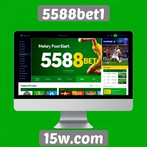 Usabilidade e design do site 5588bet1 em foco
